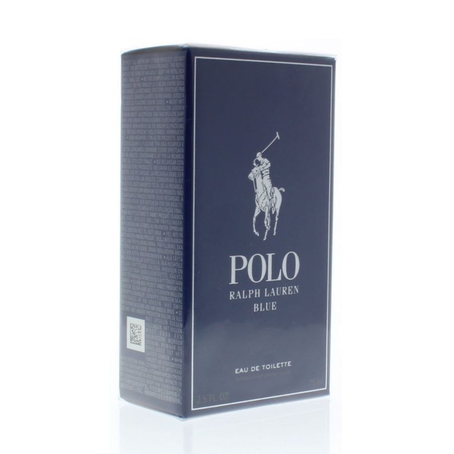 Ralph Lauren Polo Blue Eau De Toilette for Men 75ml/2.5oz Image 1