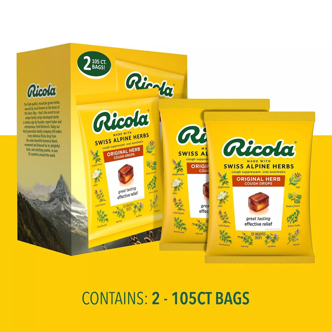 Ricola Original Natural Herb Cough Drops 210 Count Image 3