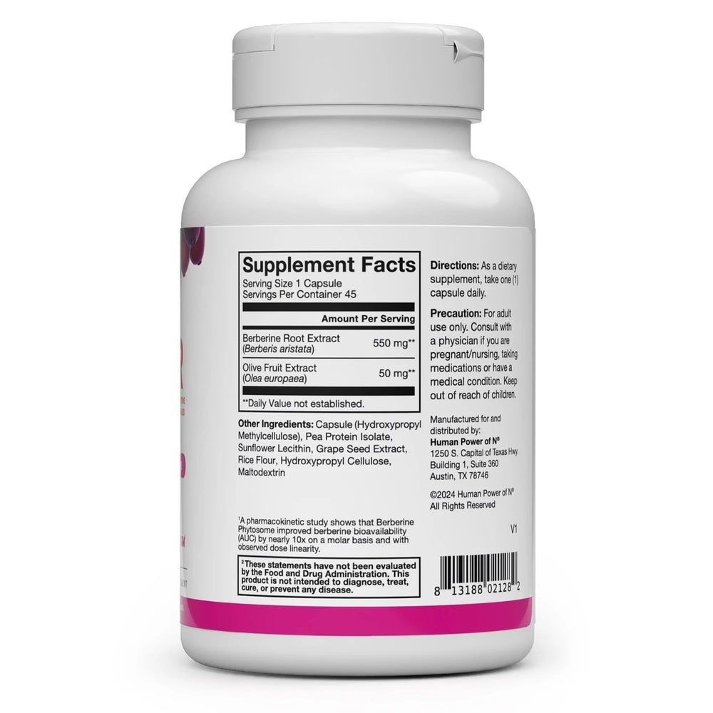 HumanN SuperBerine Capsules 45 Count Image 2