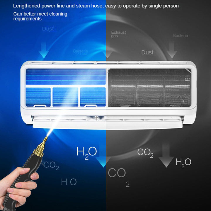 2500W Steam Cleaner High temperature Jet Washer Range Hood for Kitchen Air Conditioner Car Cleaning Machine Home Image 4