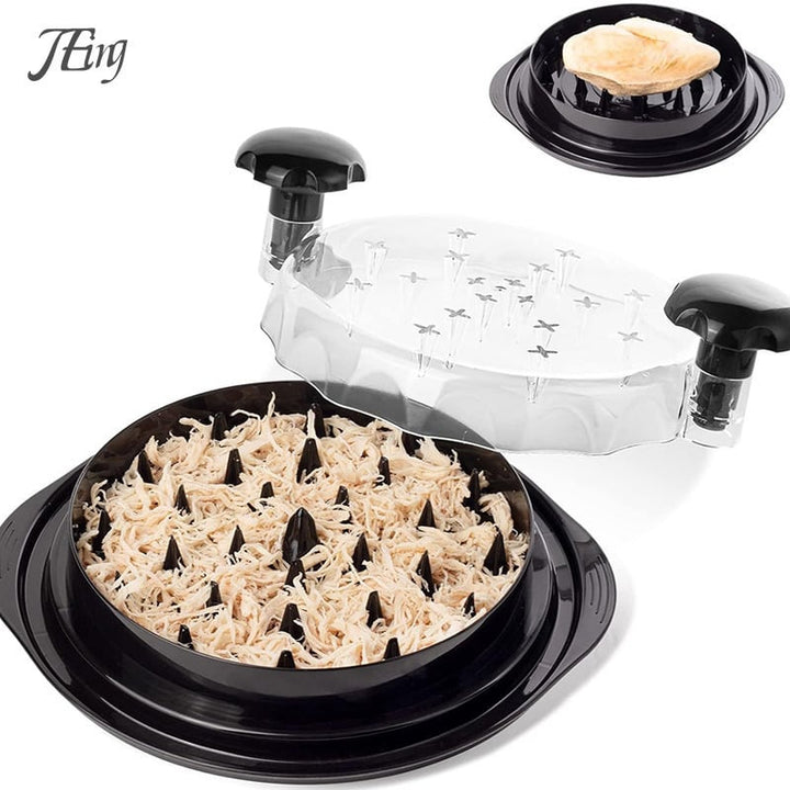 Chicken Shredder Tool Meat Breast Shredding Separation Mincing Grinder Machine With Lid For Shredding Chicken Pork Beef Image 1