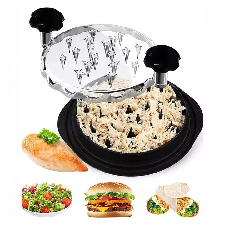 Chicken Shredder Tool Meat Breast Shredding Separation Mincing Grinder Machine With Lid For Shredding Chicken Pork Beef Image 2