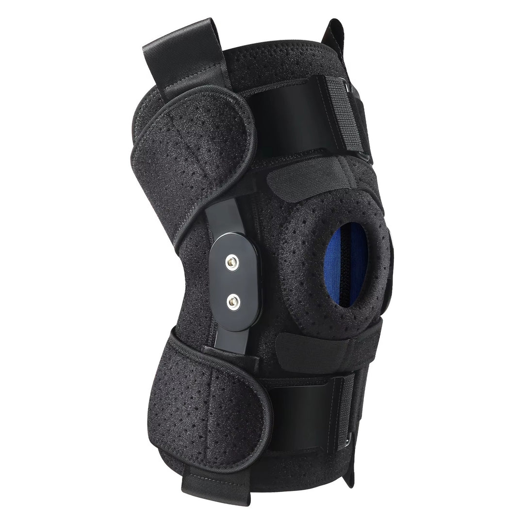 Hinged Knee Brace with Side Stabilizers and Patella Gel Pads for Pain Relief Image 8