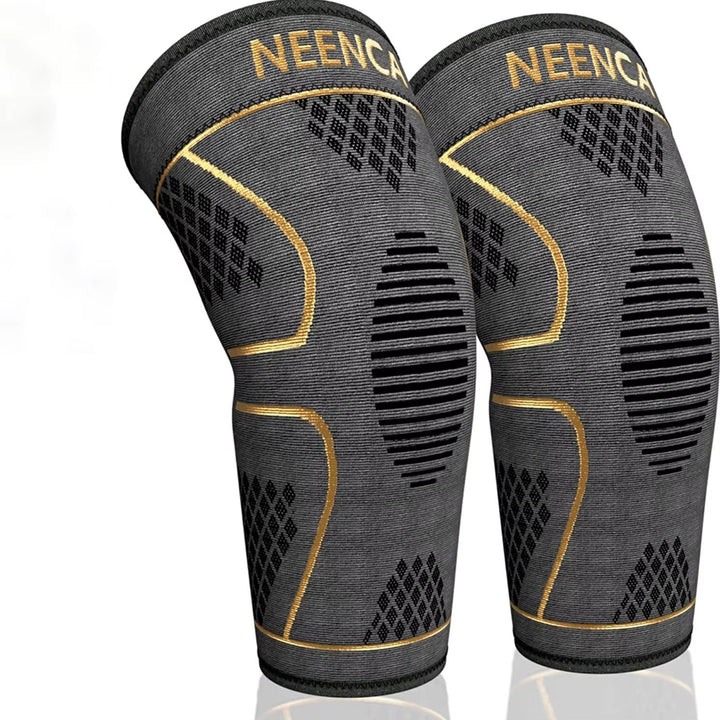 Knee Brace Compression Sleeve for Men and Women - Pain Relief for Meniscus Tear ACL Arthritis Image 9