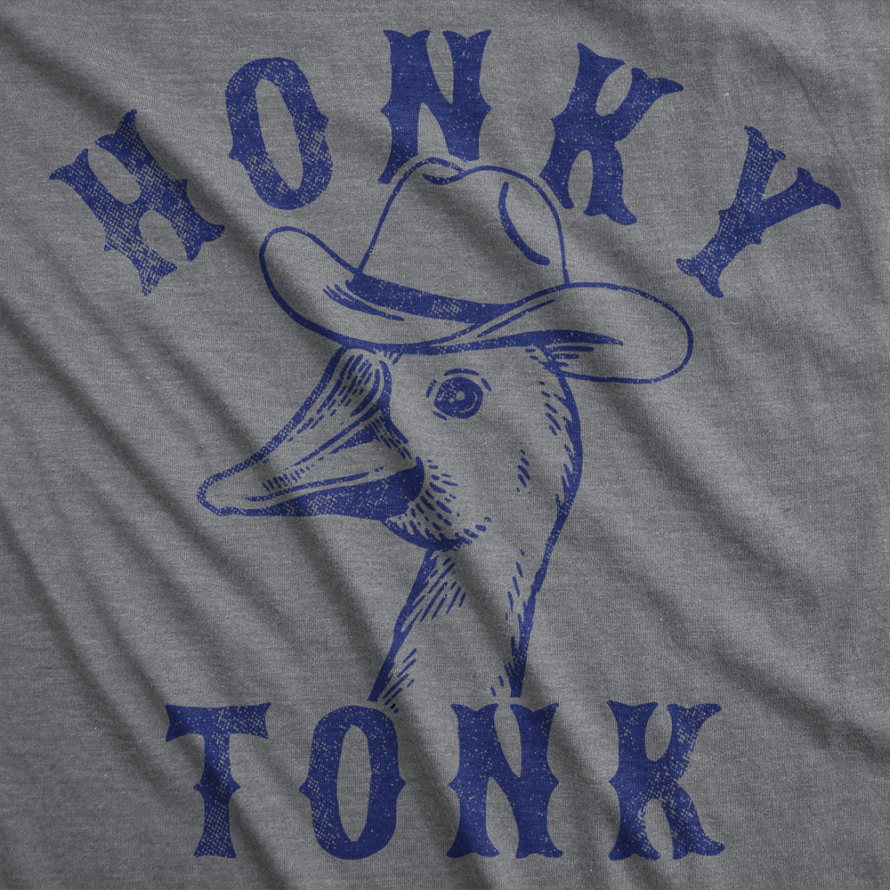 Womens Funny T Shirts Honky Tonk Sarcastic Goose Graphic Novelty Tee For Ladies Image 2