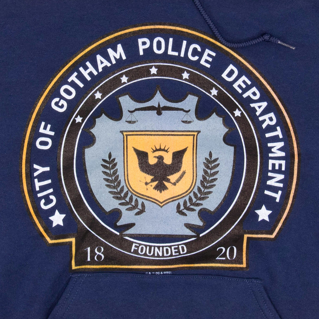 Batman GCPD Badge Logo Hoodie Image 2