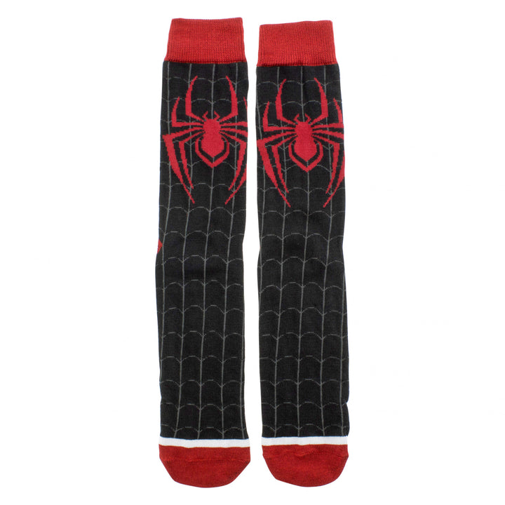 Marvel Spider-Man Spidey Logo Crew Socks 2-Pack Crew Socks Image 2