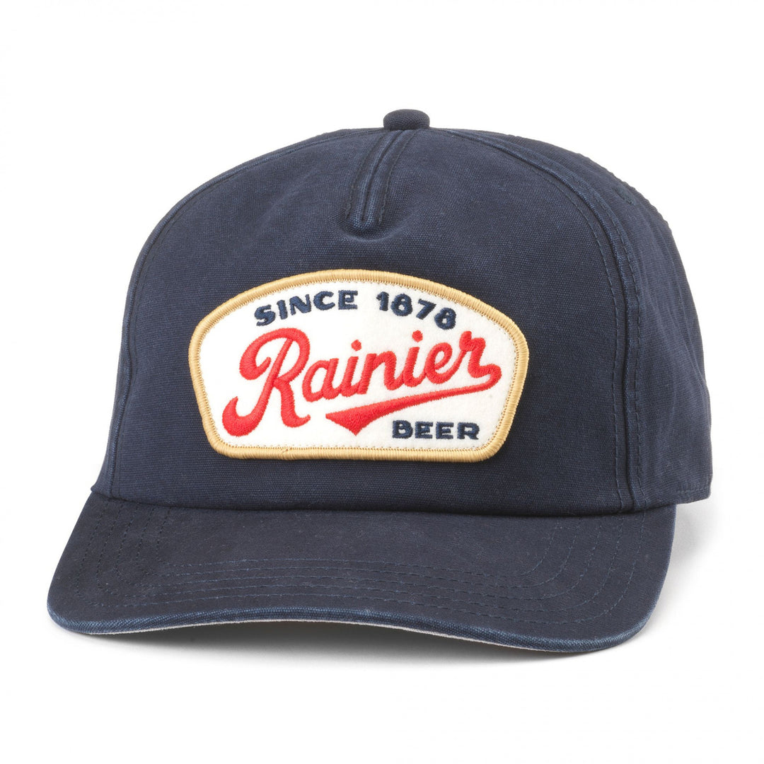 Rainier Beer Canvas Snapback Hat Image 1