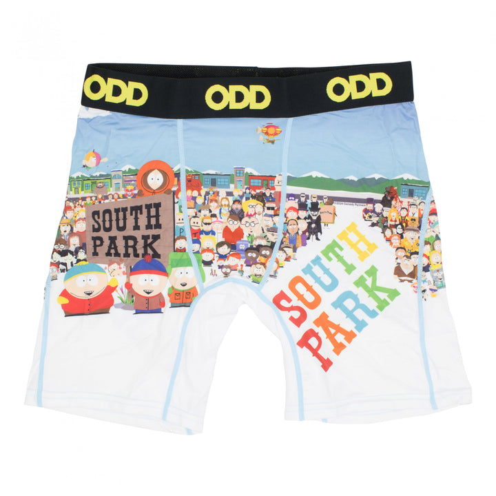 South Park Group Shot Mens Boxer Briefs Image 1