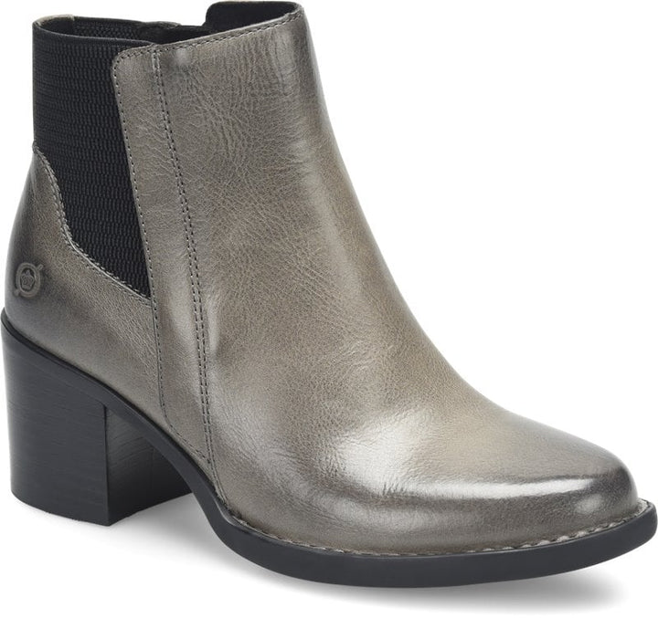 Born Womens Henni Chelsea Boot Monument (Grey) Full Grain Leather - BR0065422 GREY (MONUMENT) F/G Image 1