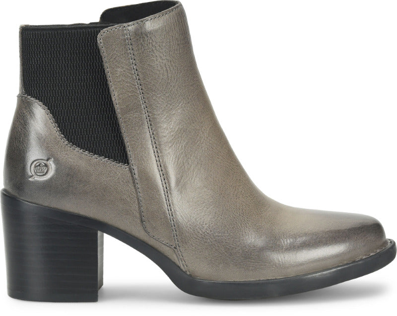 Born Womens Henni Chelsea Boot Monument (Grey) Full Grain Leather - BR0065422 GREY (MONUMENT) F/G Image 2