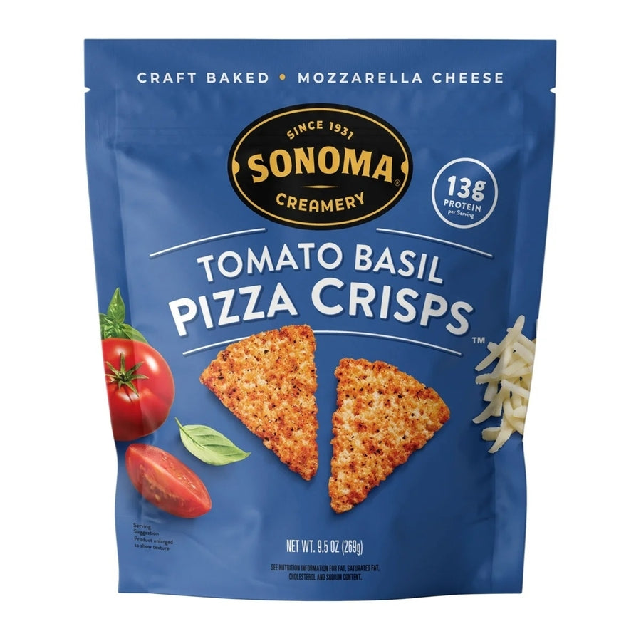 Sonoma Creamery Tomato Basil Pizza Crisps 9.5 Ounce Image 1