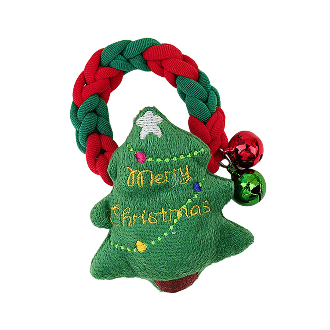 Christmas Plush Doll Hair Rope Elk Santa Claus Elastic Headband Xmas Hair Scrunchies Velvet Holiday Accessories Image 4