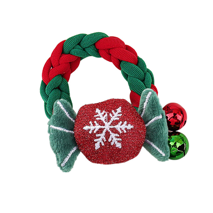 Christmas Plush Doll Hair Rope Elk Santa Claus Elastic Headband Xmas Hair Scrunchies Velvet Holiday Accessories Image 4