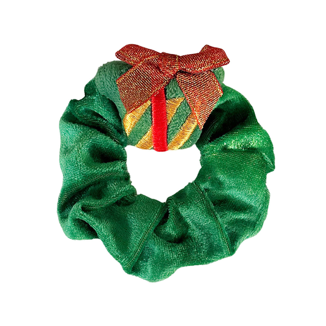 Christmas Plush Doll Hair Rope Elk Santa Claus Elastic Headband Xmas Hair Scrunchies Velvet Holiday Accessories Image 7