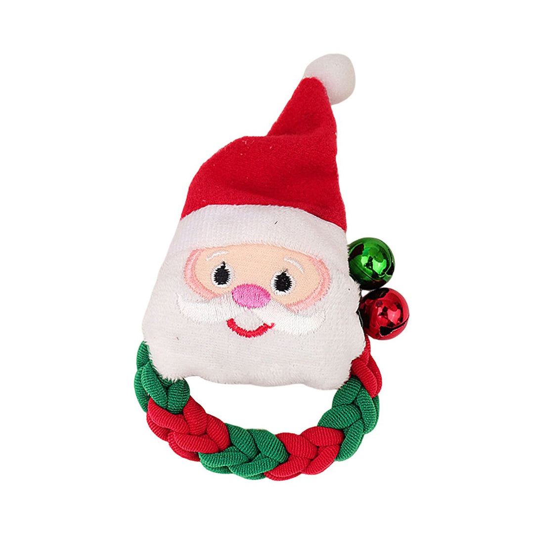 Christmas Plush Doll Hair Rope Elk Santa Claus Elastic Headband Xmas Hair Scrunchies Velvet Holiday Accessories Image 12