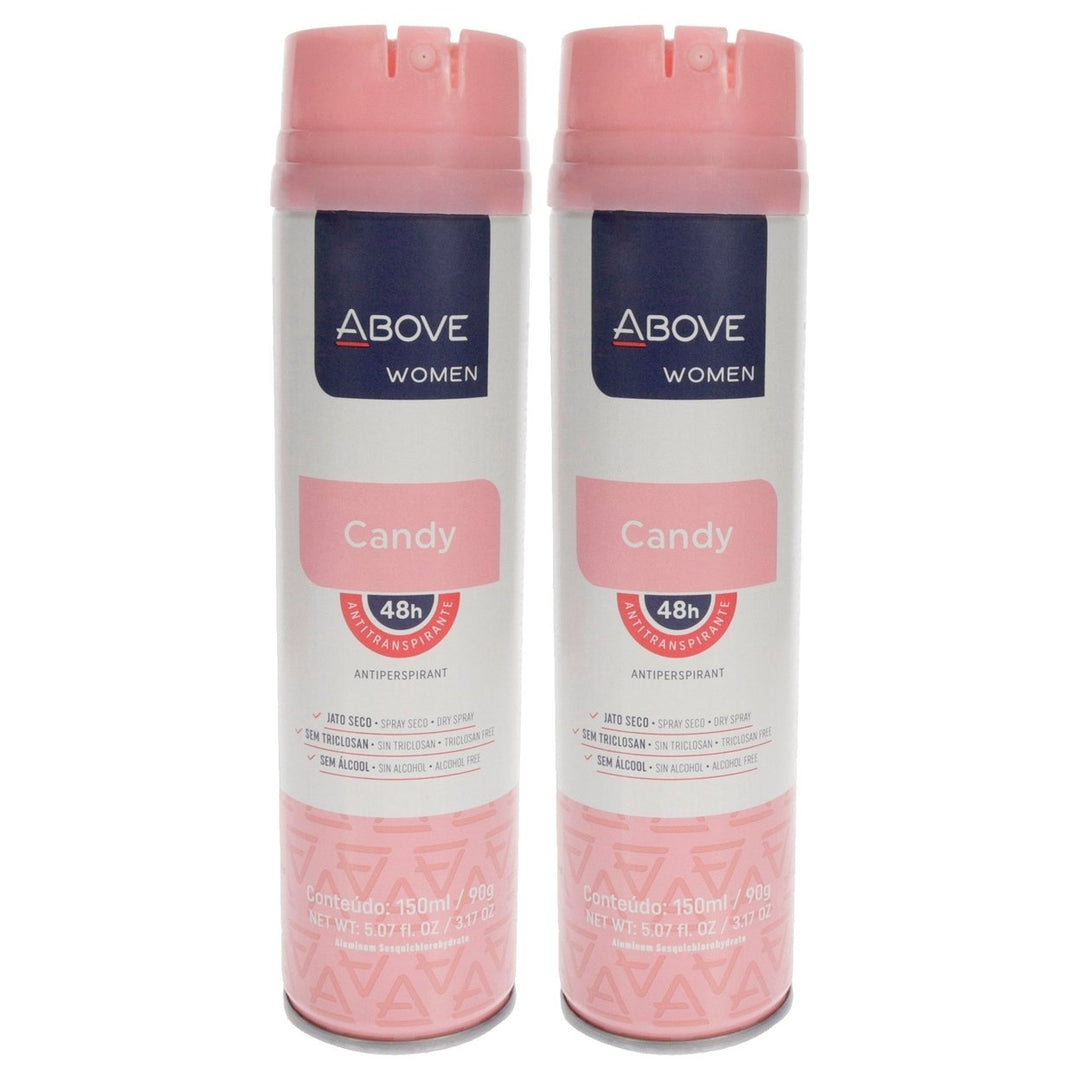 Above 48 Hours Antiperspirant Deodorant - Candy by Above for Women - 3.17 oz Deodorant Spray - Pack of 2 Image 1