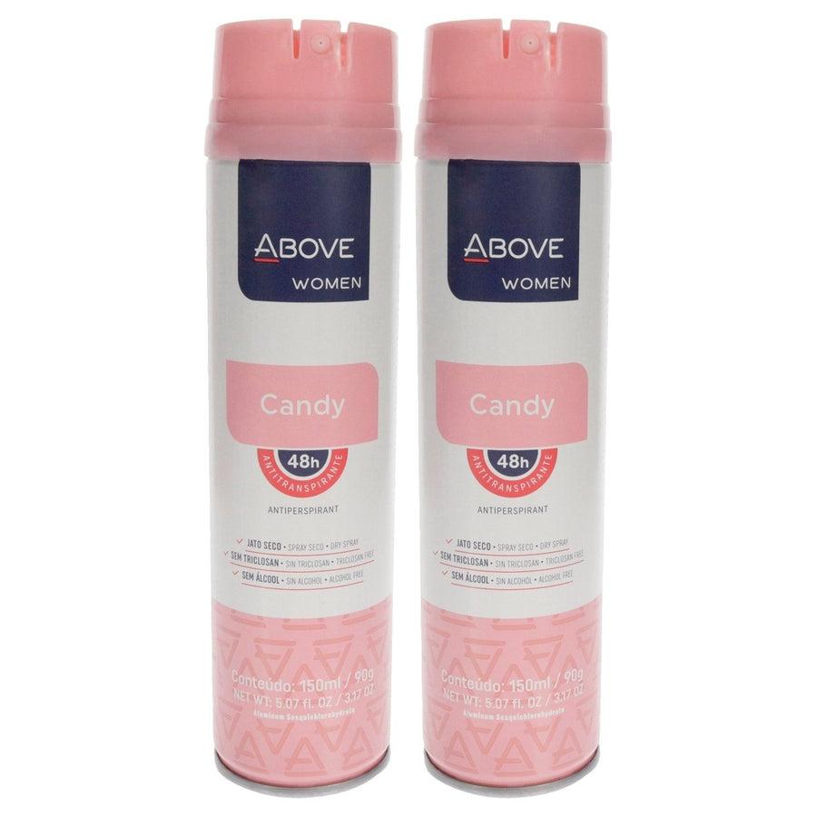 Above 48 Hours Antiperspirant Deodorant - Candy by Above for Women - 3.17 oz Deodorant Spray - Pack of 2 Image 1