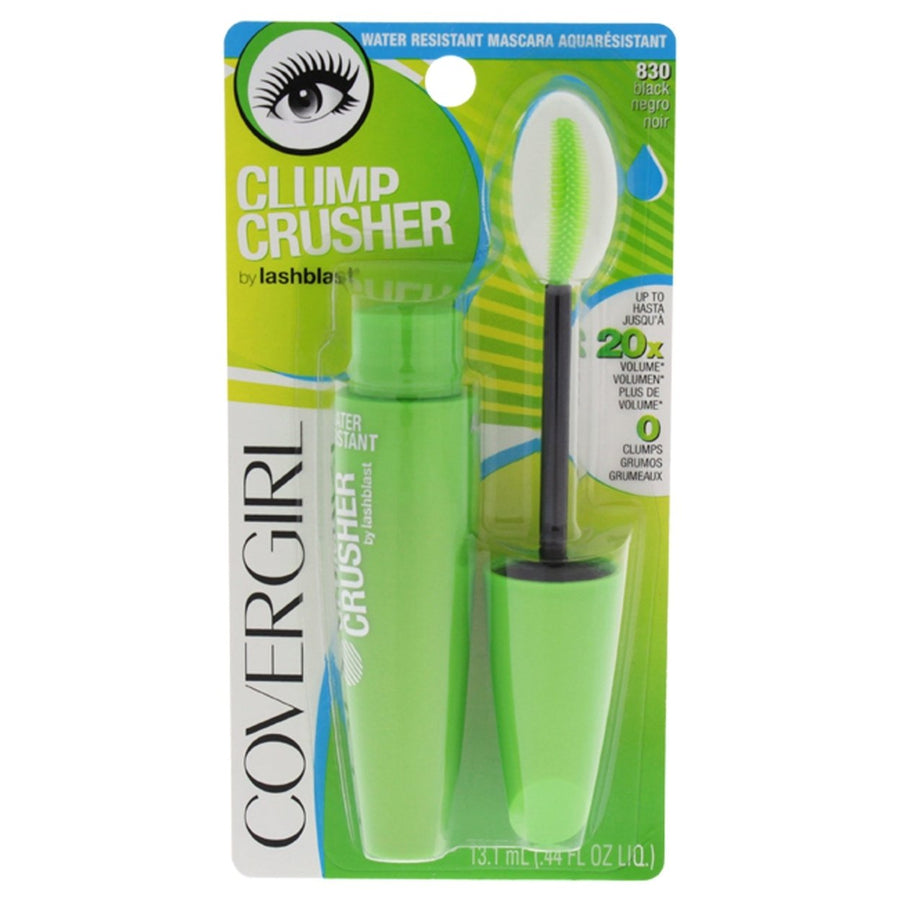 Covergirl Clump Crusher Water Resistant Mascara - 830 Black by CoverGirl for Women - 0.44 oz Mascara Image 1