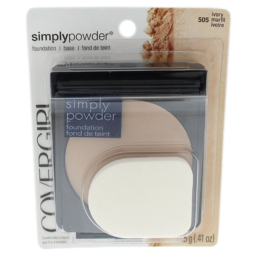 Covergirl Simply Powder Foundation - 505 Ivory by CoverGirl for Women - 0.41 oz Foundation Image 1