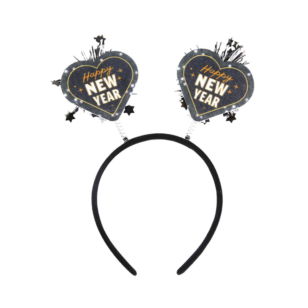 Elastic Hair Hoop Men Women Year Theme Headband HAPPY YEAR Decoration Versatile Hair Accessory Image 2