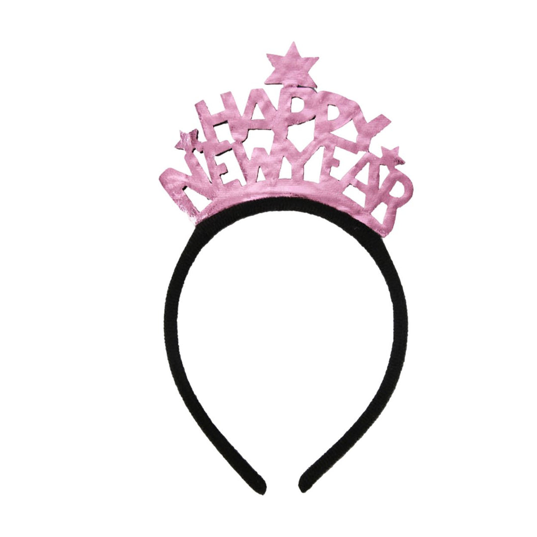 Elastic Hair Hoop Year Theme Headband HAPPY YEAR Decoration Versatile Hair Accessory Image 1