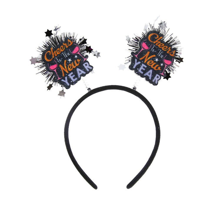 Elastic Hair Hoop Year Theme Headband HAPPY YEAR Decoration Versatile Hair Accessory Image 7