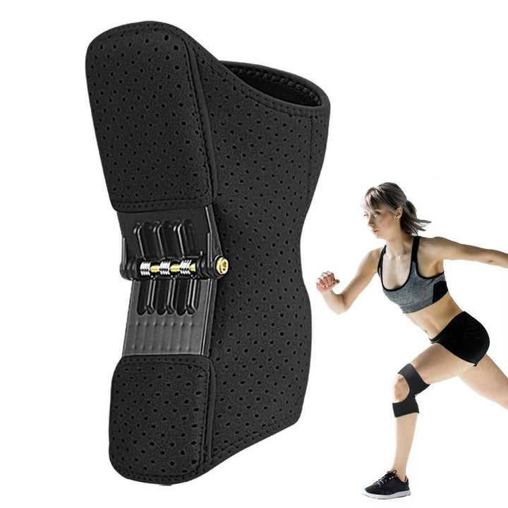 Breathable Joint Support Knee Pads with Non-Slip Design and Spring Force Booster Image 1