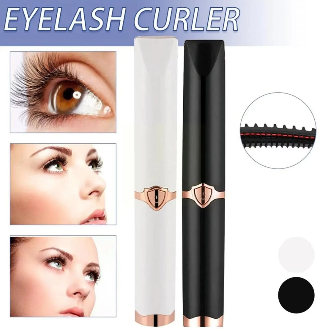 Rechargeable Heated Eyelash Curler - Portable Compact Design Image 6