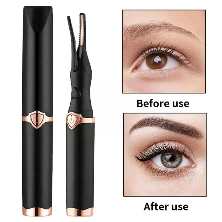 Rechargeable Heated Eyelash Curler - Portable Compact Design Image 8