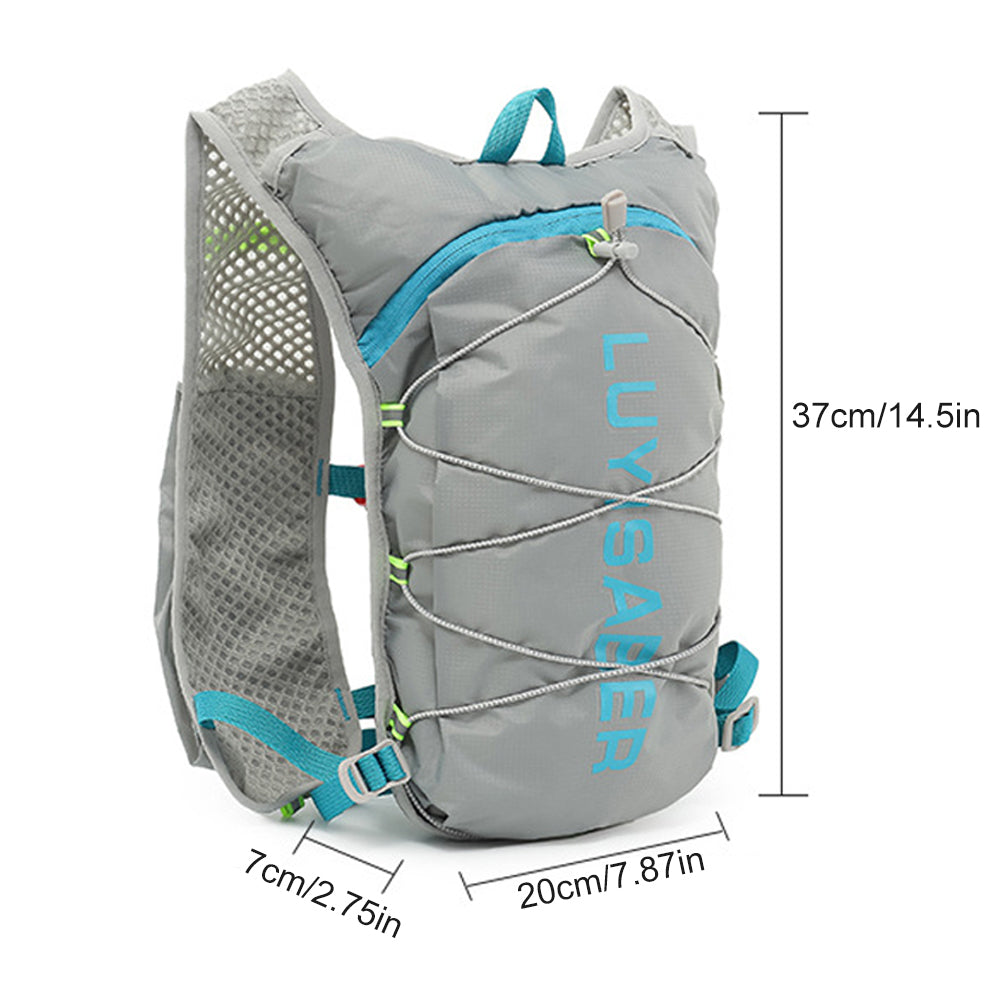 1Pcs Running Vest for Men Women Water Vest for Running Hydration Backpack Vest for Hiking Marathon Race Image 2