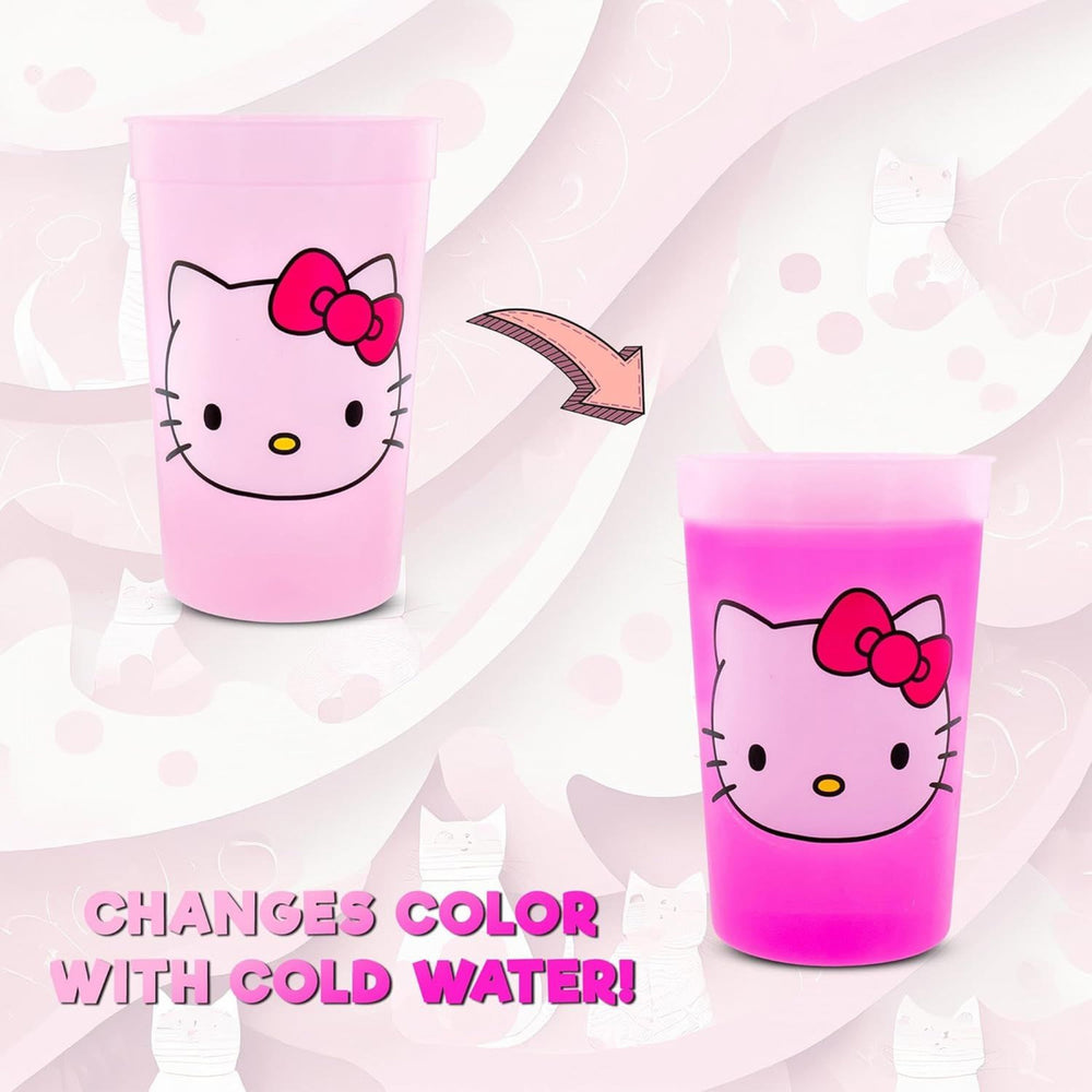 Hello Kitty Color Changing Cup 4-Pack Image 2