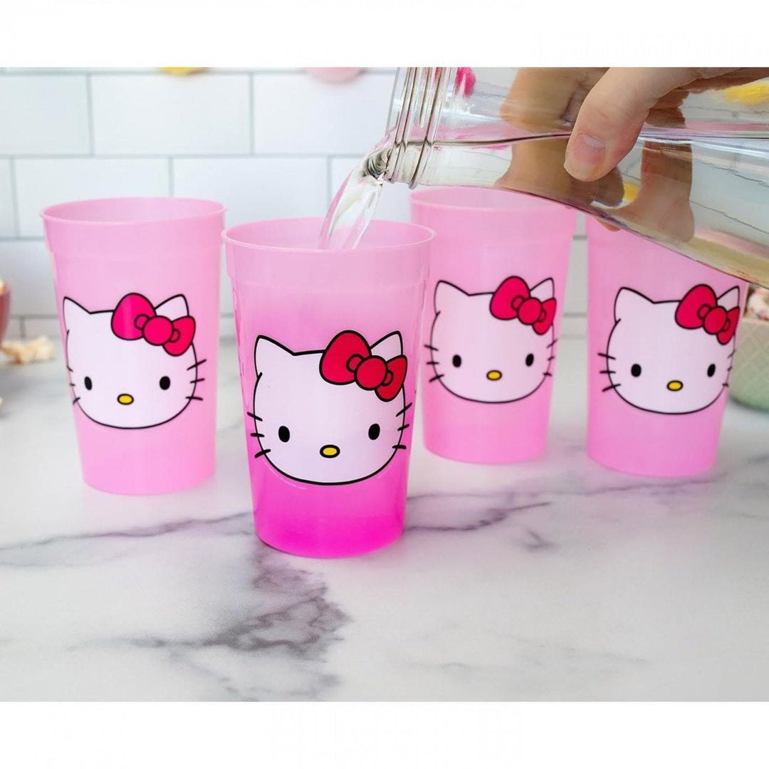 Hello Kitty Color Changing Cup 4-Pack Image 3