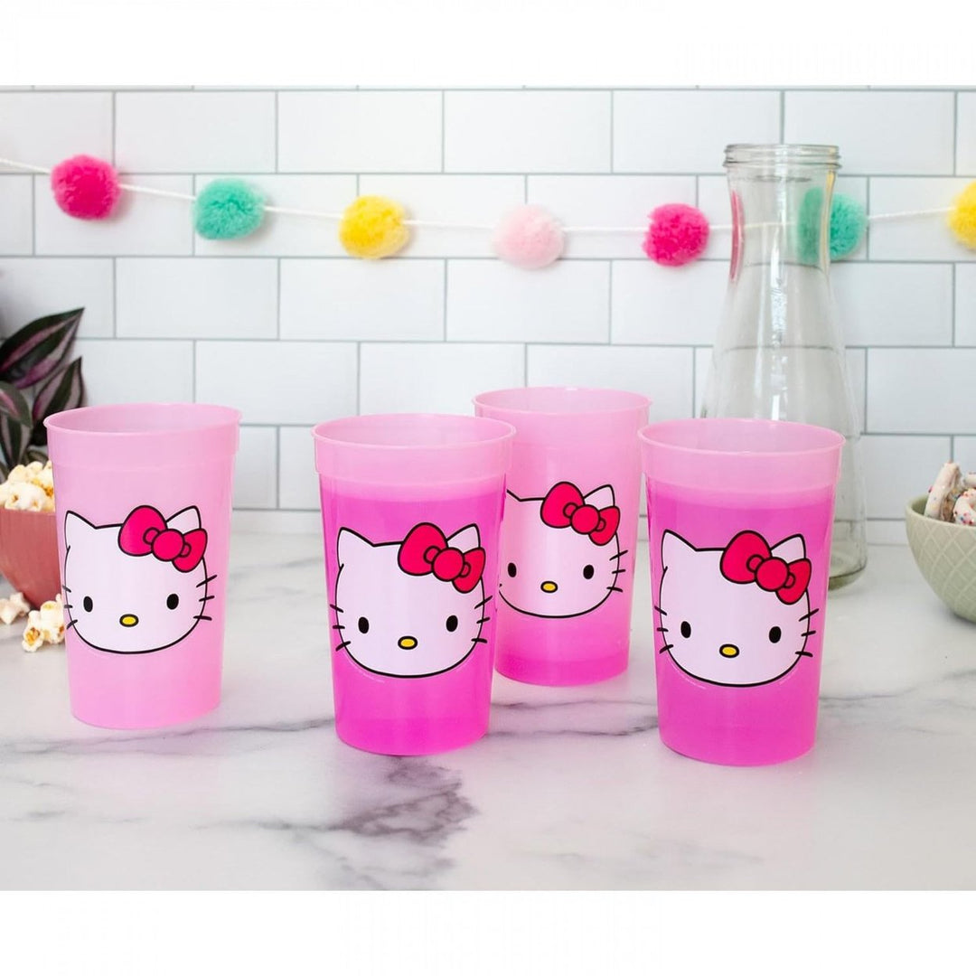 Hello Kitty Color Changing Cup 4-Pack Image 4