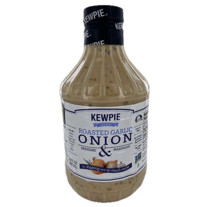 Kewpie Creamy Roasted Garlic Onion Dressing and Marinade 30 Fluid Ounce Image 4