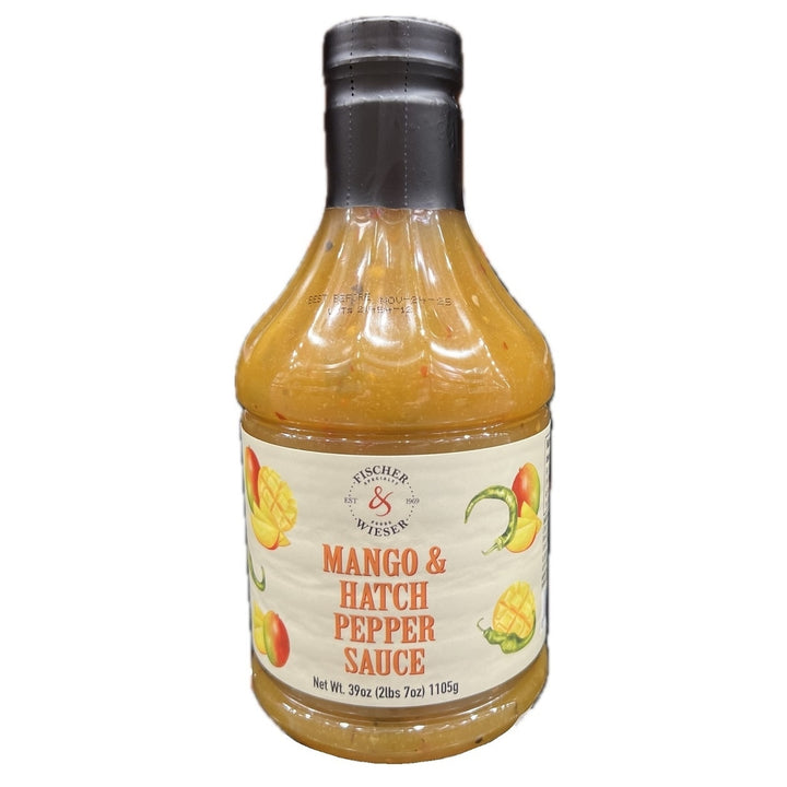 Fischer and Weiser Mango and Hatch Pepper Sauce 39 Ounce Image 3