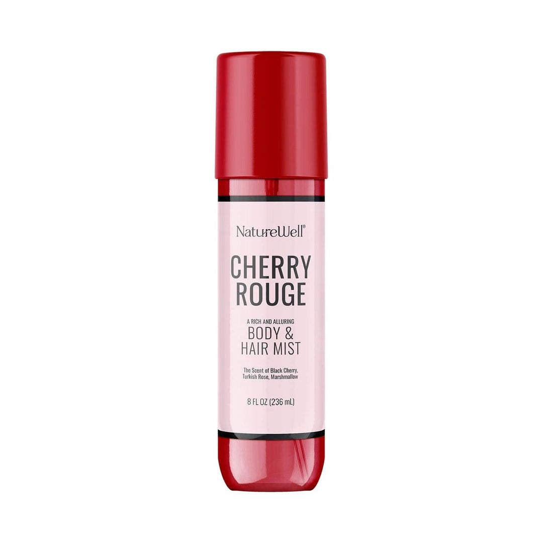 NatureWell Cherry Rouge Body Mist and Cream Duo 18 Ounce Image 3