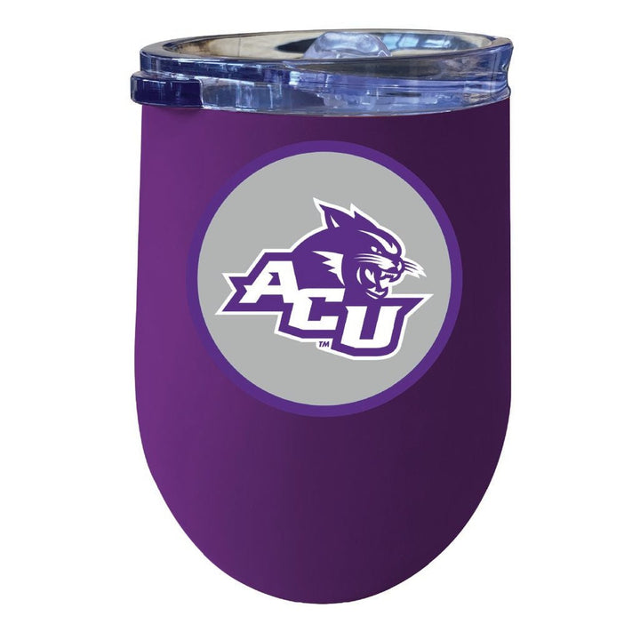 Abilene Christian University 12 oz Insulated Wine Stainless Steel Tumbler Officially Licensed Collegiate Product Image 1