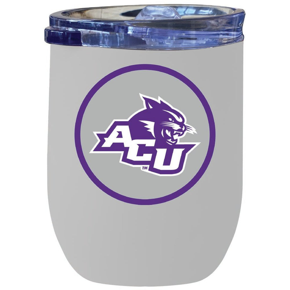 Abilene Christian University 12 oz Insulated Wine Stainless Steel Tumbler Officially Licensed Collegiate Product Image 2