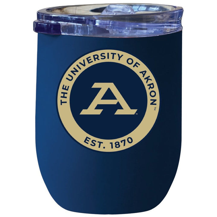 Akron Zips 12 oz Insulated Wine Stainless Steel Tumbler Officially Licensed Collegiate Product Image 2