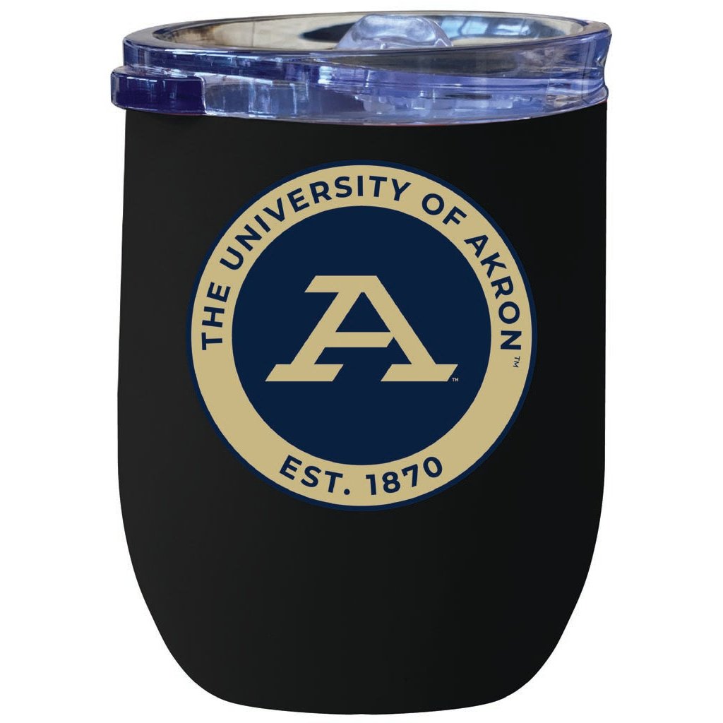 Akron Zips 12 oz Insulated Wine Stainless Steel Tumbler Officially Licensed Collegiate Product Image 4