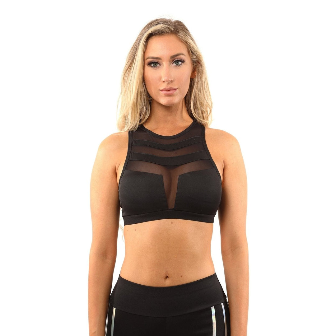 Laguna Set - Leggings and Sports Bra - Black Image 1