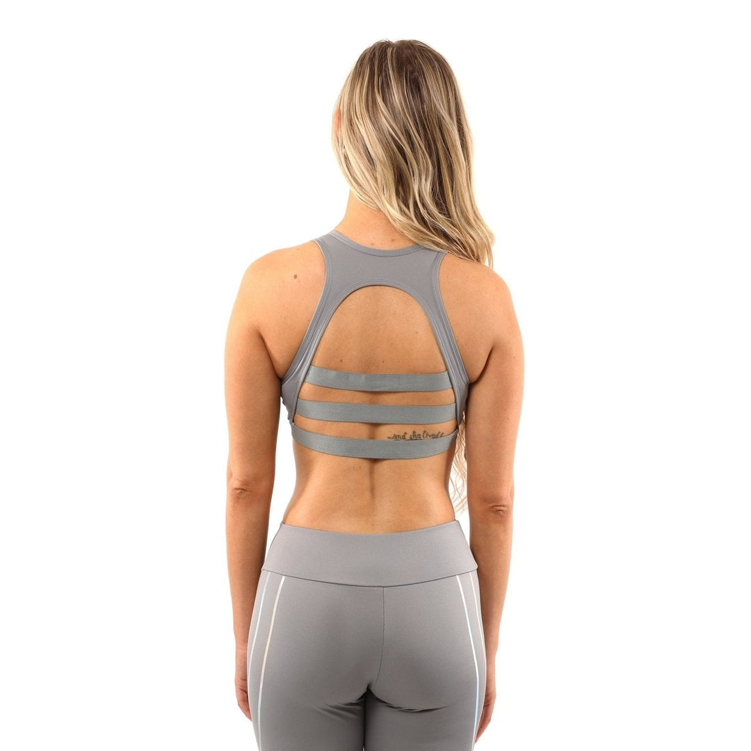 Laguna Sports Bra - Grey Image 3