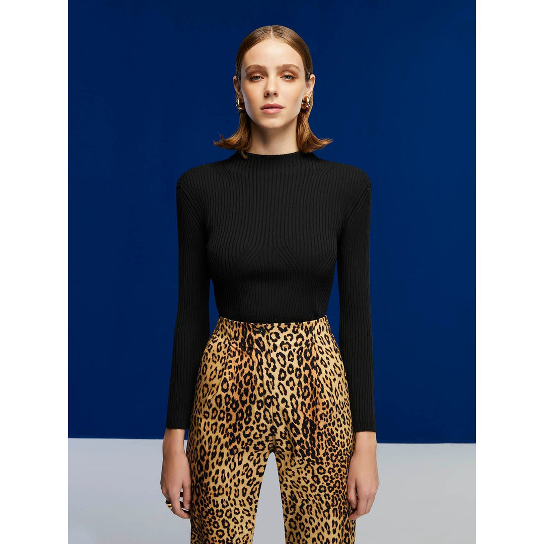 Leopard Print Slouchy Pants Image 4