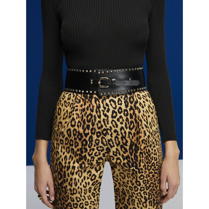 Leopard Print Slouchy Pants Image 4