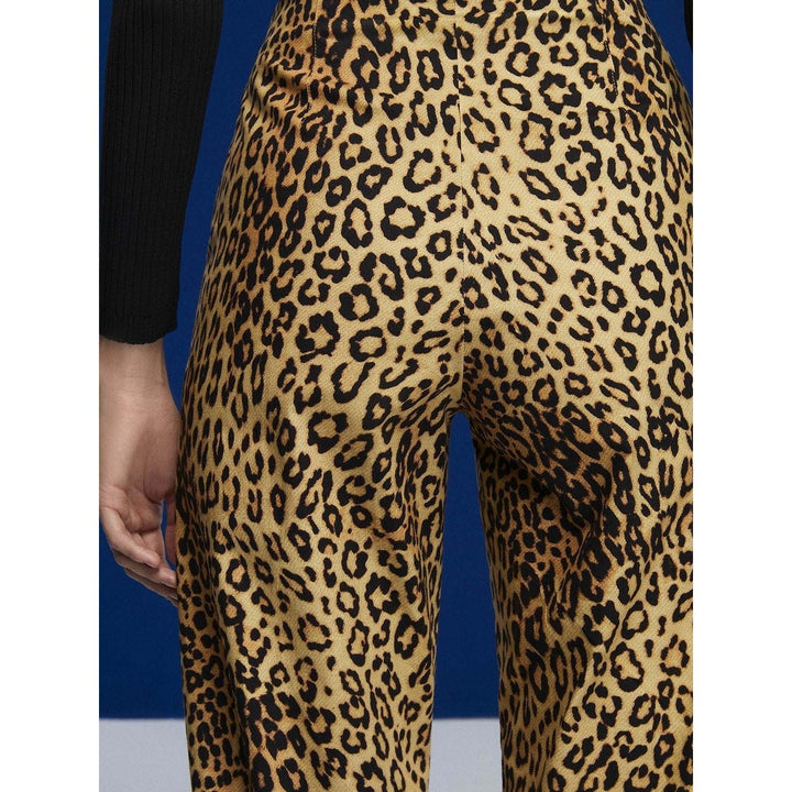 Leopard Print Slouchy Pants Image 7