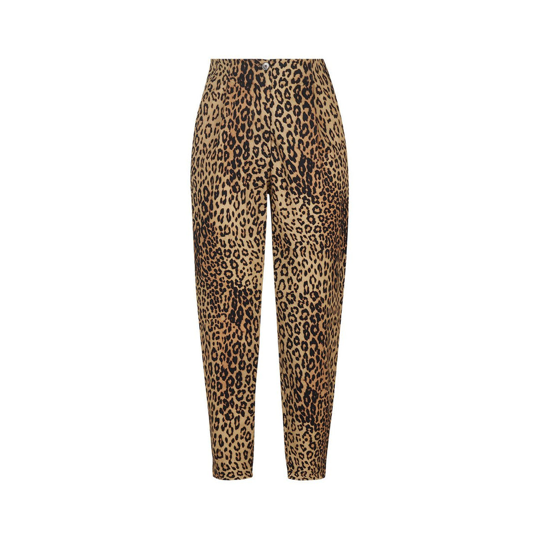 Leopard Print Slouchy Pants Image 8