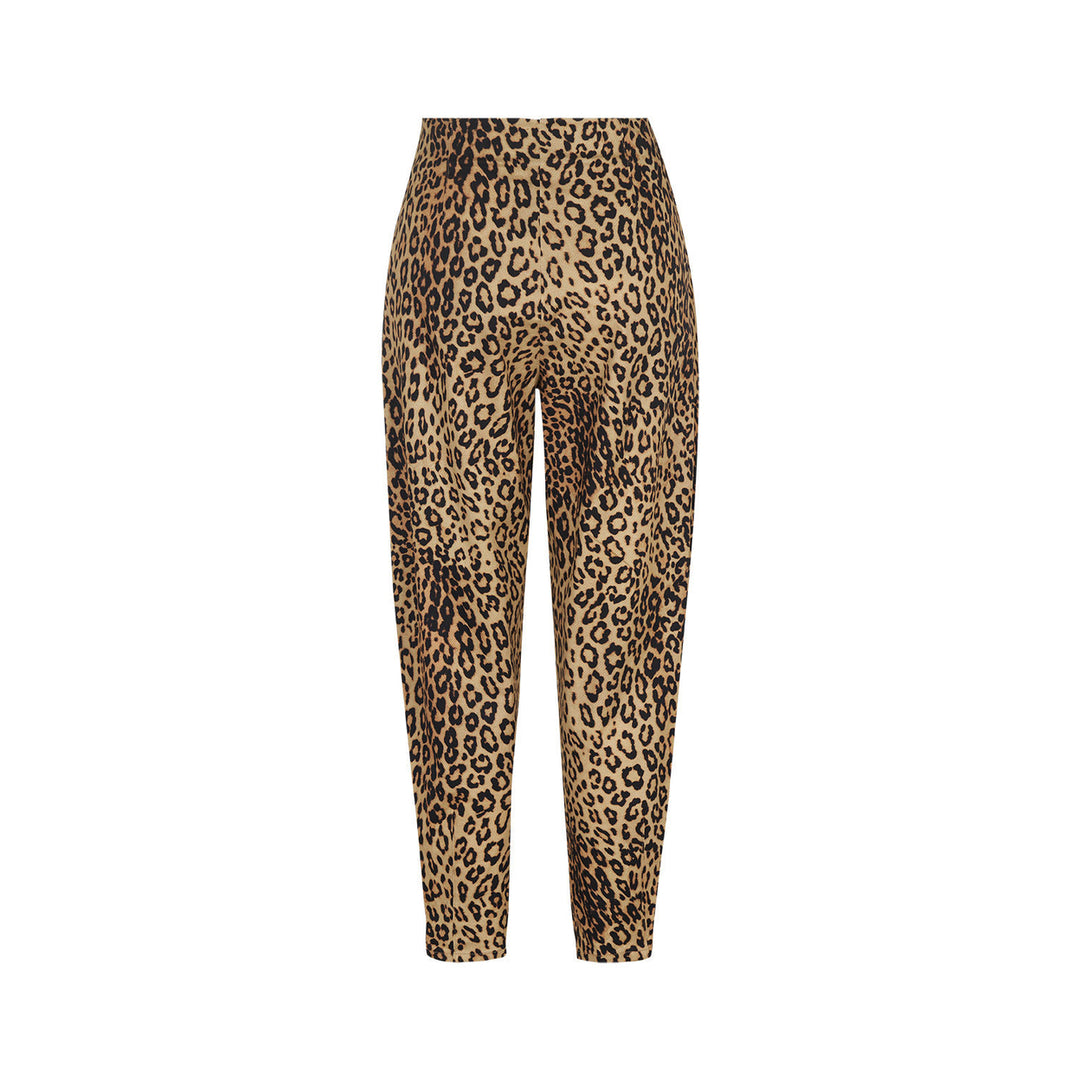 Leopard Print Slouchy Pants Image 9