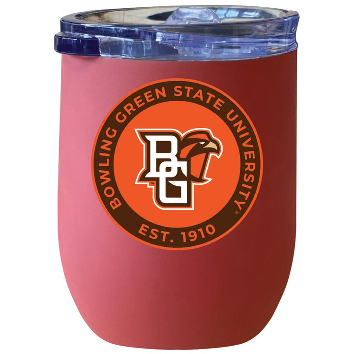 Bowling Green Falcons 12 oz Insulated Wine Stainless Steel Tumbler Officially Licensed Collegiate Product Image 3