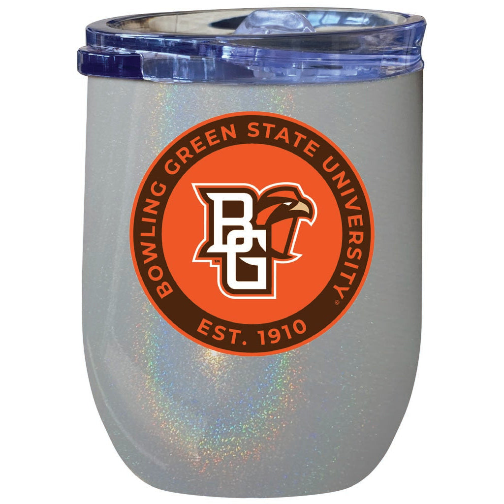 Bowling Green Falcons 12 oz Insulated Wine Stainless Steel Tumbler Officially Licensed Collegiate Product Image 8